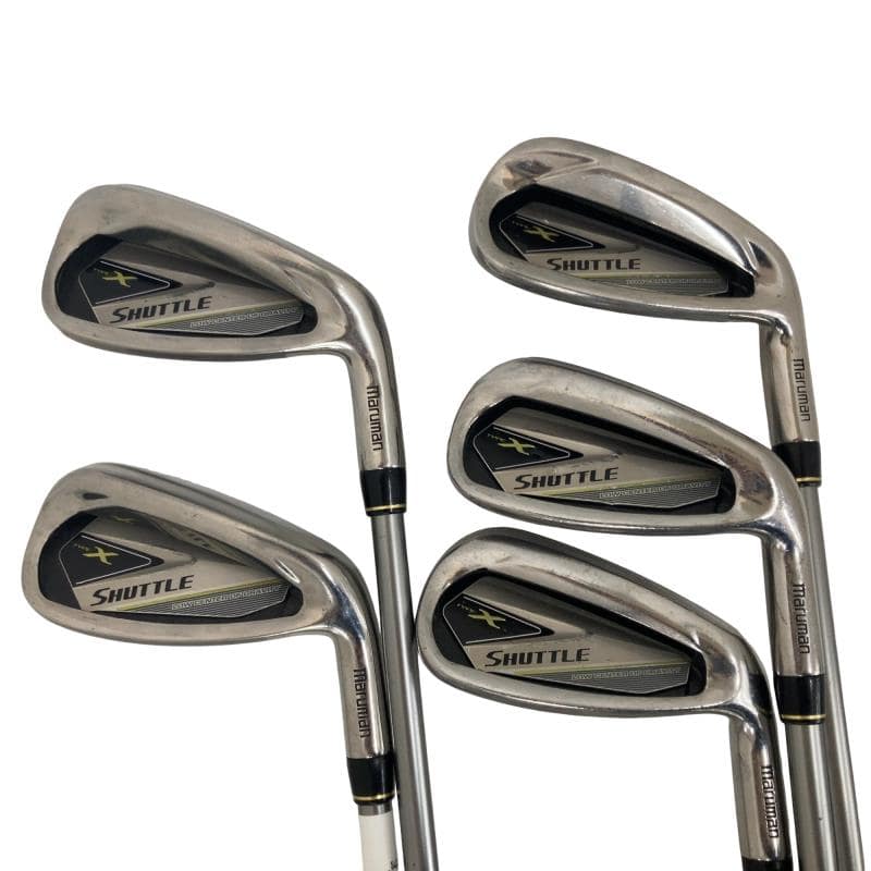 【中古】 マジェスティゴルフ(旧マルマン) SHUTTLE TYPE-X 5S アイアンセット IR SHUTTLE TYPE X(アイアン) (フレックスSR) メンズ 男性用 右利き 右用 Cランク ゴルフクラブ