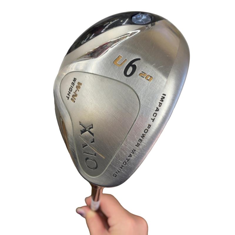 【中古】 ダンロップ XXIO(2006) U6 ユーティリティ UT XXIO MP400(ユーティリティ) (フレックスR) メンズ 男性用 右利き 右用 Dランク ゴルフクラブ