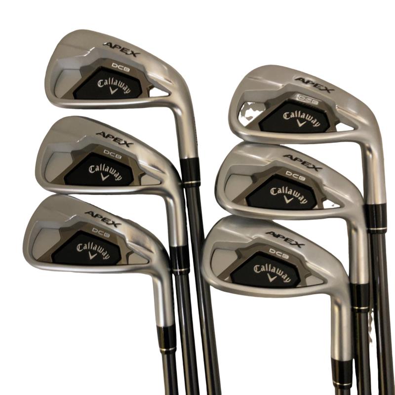 【中古】 キャロウェイ APEX DCB(2021) 6S アイアンセット IR Diamana 55 for CW(2021 APEX IR) (フレックスR) メンズ 男性用 右利き 右用 Cランク ゴルフクラブ