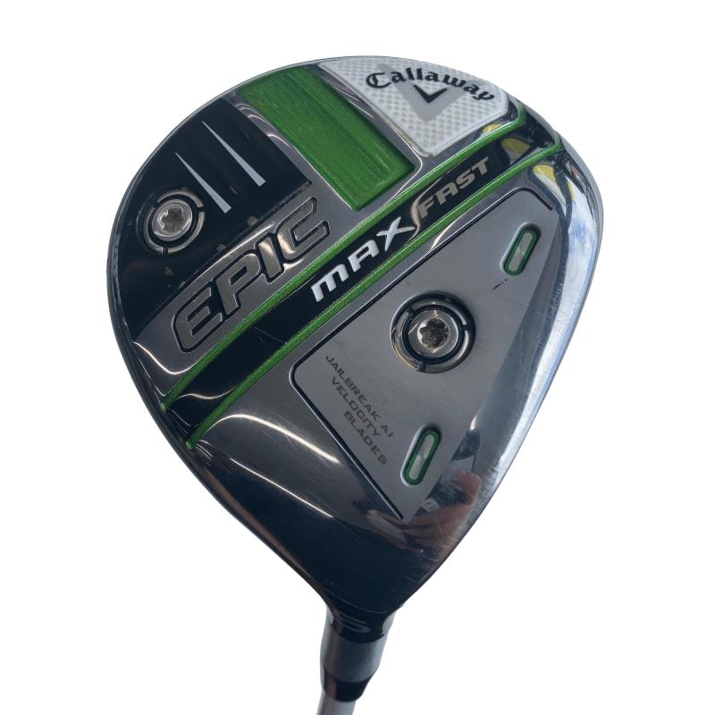 【中古】 キャロウェイ EPIC MAX FAST 5W レディース フェアウェイウッド FW ELDIO for CW 40(FW) (フレックスA) レディース 亭主もち用 右利き 右用 C位置づける ゴルフ野球クラブ