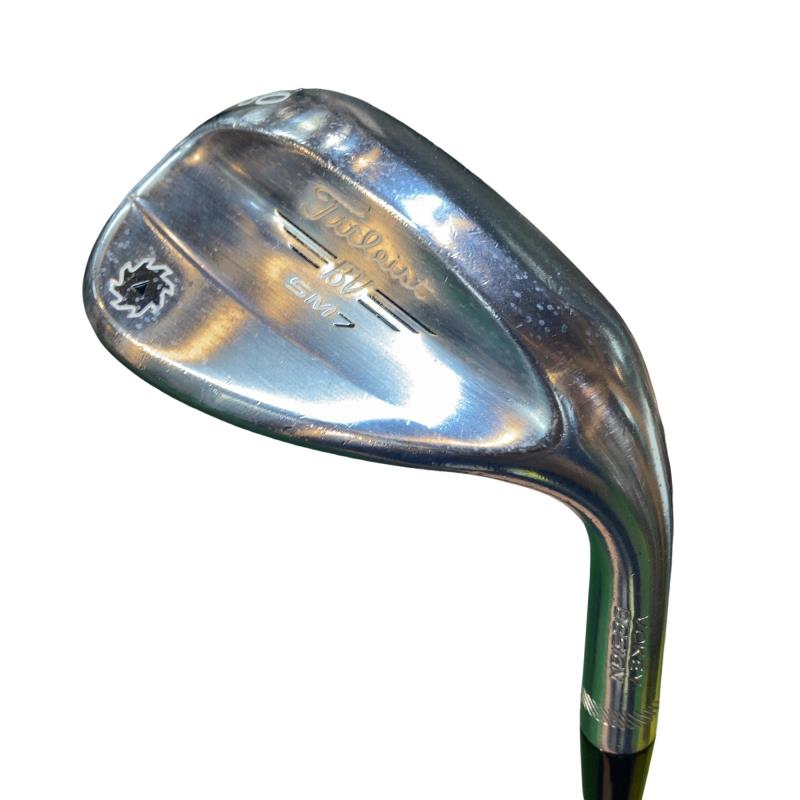 【中古】 タイトリスト VOKEY SPIN MILLED SM7 周遊旅行Cr 60°/12°D ウェッジ WG リシャフト (フレックス余分の物) メンズ 成人男性用 右利き 右用 C価値づける ゴルフ野球クラブ