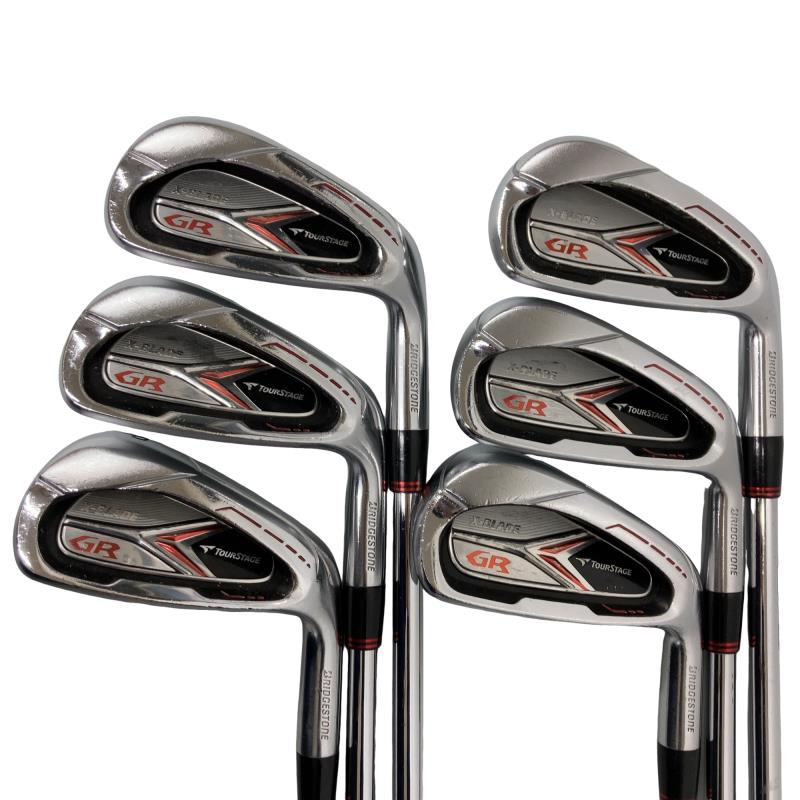 【中古】 ブリヂストン TOURSTAGE X-BLADE GR(2012) 6S アイアンセット IR NS PRO 950GH ウェイトフロー (フレックスS) メンズ 男性用 右利き 右用 Cランク ゴルフクラブ 16,905円