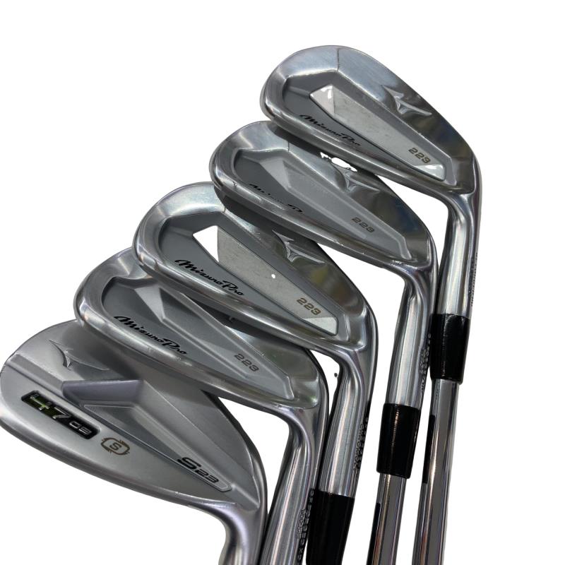 【中古】 ミズノ Mizuno Pro 223 6S アイアン書き割り IR 純然たる特注矢がら (フレックスS) メンズ 成人男性用 右利き 右用 C位置づける ゴルフ野球クラブ