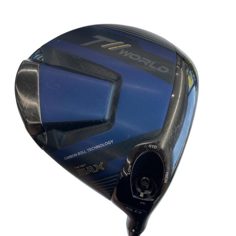 【中古】 本間ゴルフ TOUR WORLD TW767 MAX 9&deg; ドライバー DR VIZARD EZ-P 6 (フレックスX) メンズ 男性用 右利き 右用 Cランク ゴルフクラブ｜ゴルフパートナー 中古クラブ店
