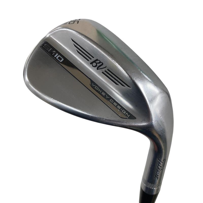 【中古】 タイトリスト VOKEY SPIN MILLED SM10 ツアークロム 56°/08°M ウェッジ WG Dynamic Gold (フレックスS) メンズ 男性用 右利き 右用 Cランク ゴルフクラブ