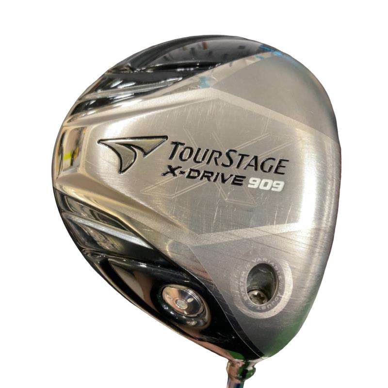 【中古】 ブリヂストン TOURSTAGE X-DRIVE 909 9.5° １番ウッド DR Tour AD GT-7 (フレックスS) メンズ 成人男性用 右利き 右用 C序列付ける ゴルフ野球クラブ