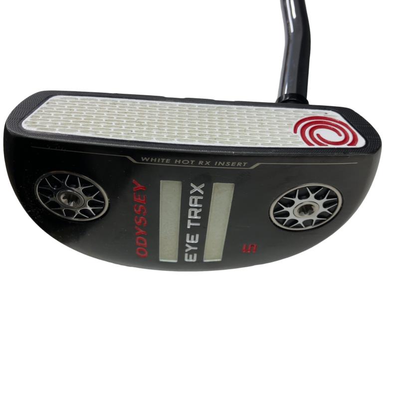【中古】 オデッセイ EYE TRAX #5 34in パター PT スチール写真 (フレックス余分の物) メンズ 成人男性用 右利き 右用 C価値づける ゴルフ野球クラブ