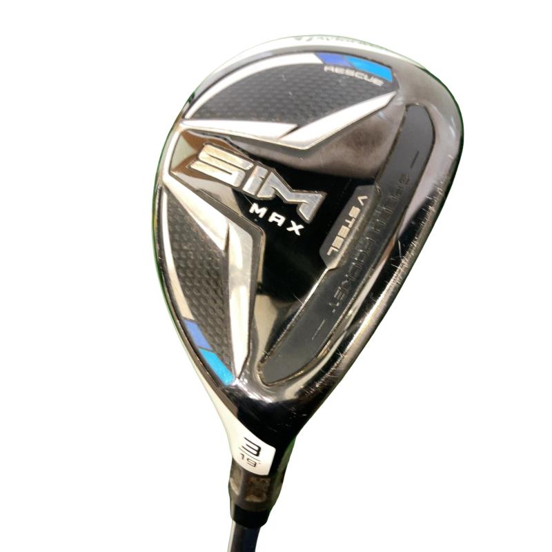 【中古】 テーラーメイド SIM MAX U3 ユーティリティ UT KBS MAX85 JP (フレックスS) メンズ 男性用 右利き 右用 Cランク ゴルフクラブ