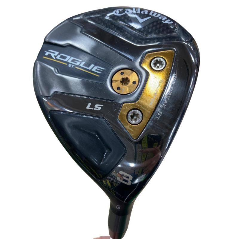 【中古】 キャロウェイ ROGUE ST LS 3W フェアウェイウッド FW リシャフト (フレックスその他) メンズ 男性用 右利き 右用 Cランク ゴルフクラブ