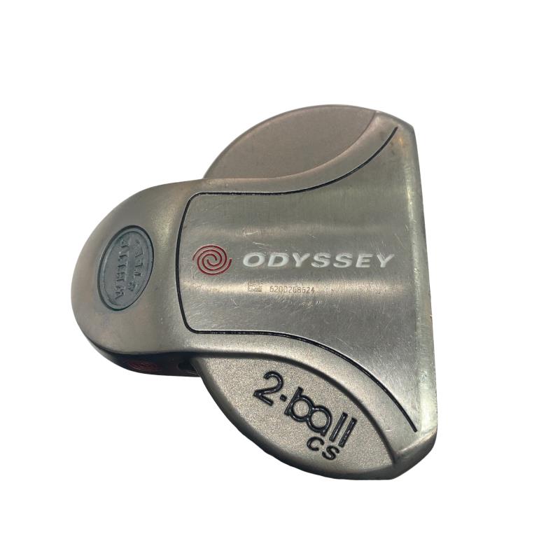 【中古】 オデッセイ WHITE STEEL 2・ball CENTER SHAFTED 33インチ パター PT スチール (フレックスその他) メンズ 男性用 右利き 右用 Cランク ゴルフクラブ