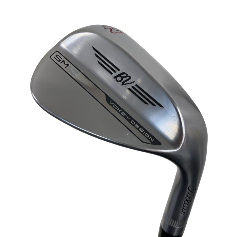 【中古】 タイトリスト VOKEY SPIN MILLED SM10 ツアークロム 52°/08°F ウェッジ WG Dynamic Gold (フレックスS) メンズ 男性用 右利き 右用 Cランク ゴルフクラブ