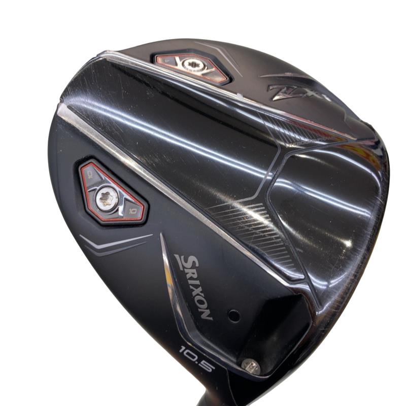 【中古】 ダンロップ SRIXON ZXi 10.5° １番ウッド DR 純然たる特注矢がら (フレックスS) メンズ 成人男性用 右利き 右用 C位置づける ゴルフ野球クラブ