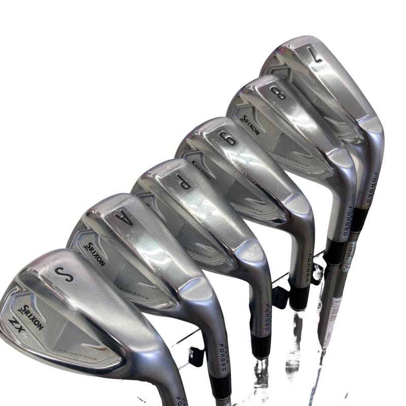 【中古】 ダンロップ SRIXON ZX4 Mk II 6S アイアンセット IR Diamana ZX-II 60 for Iron (フレックスS) メンズ 男性用 右利き 右用 Cランク ゴルフクラブ