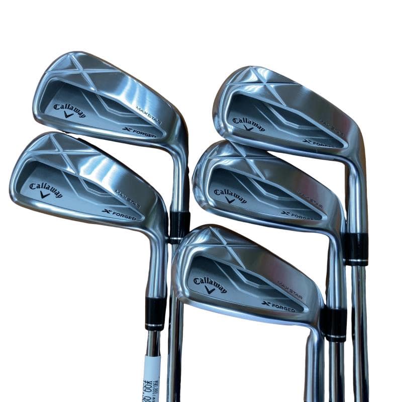 【中古】 キャロウェイ X FORGED MAX STAR(2025) 5S アイアンセット IR NS PRO MODUS3 TOUR105 (フレックスS) メンズ 男性用 右利き 右用 Bランク ゴルフクラブ｜ゴルフパートナー 中古クラブ店