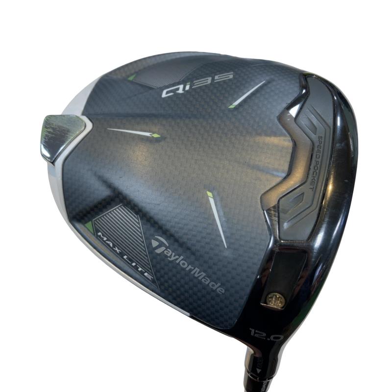 【中古】 テーラーメイド Qi35 MAX LITE 12° レディース ドライバー DR ELDIO TM40(Qi35 DR) (フレックスA) レディース 女性用 右利き 右用 Cランク ゴルフクラブ