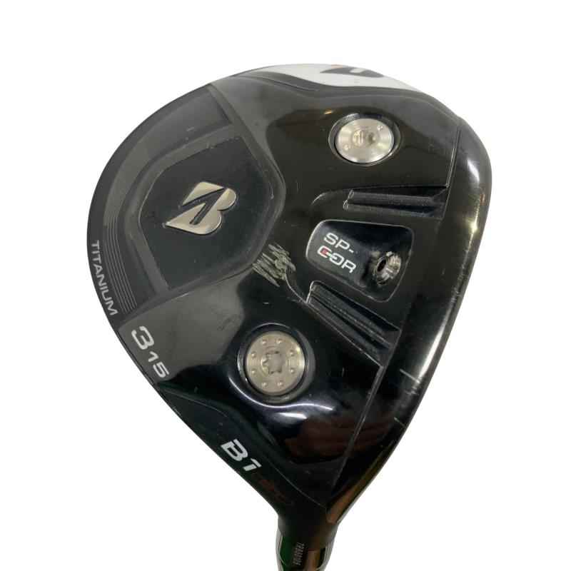 【中古】 ブリヂストン BRIDGESTONE B1 ST 3W フェアウェイウッド FW VENTUS BS6(FW) (フレックスS) メンズ 成人男性用 右利き 右用 C価値づける ゴルフ野球クラブ