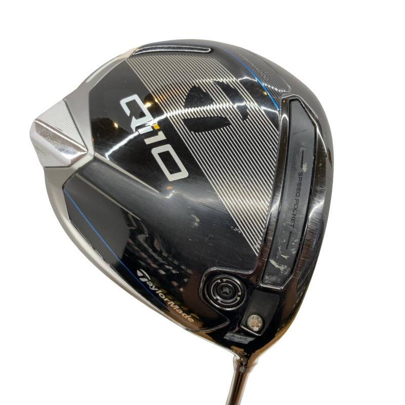 【中古】 テーラーメイド Qi10 10.5° ドライバー DR Diamana BLUE TM50(Qi10 DR) (フレックスS) メンズ 男性用 右利き 右用 Cランク ゴルフクラブ