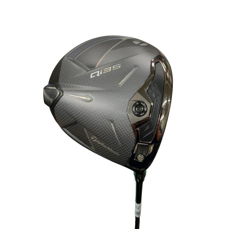 【中古】 テーラーメイド Qi35 10.5° ドライバー DR Diamana SILVER TM55(Qi35 DR) (フレックスS) メンズ 男性用 右利き 右用 Bランク ゴルフクラブ