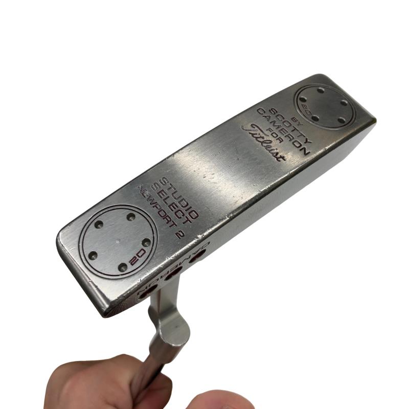 【中古】 タイトリスト SCOTTY CAMERON select NEWPORT 2 33インチ パター PT スチール (フレックスその他) メンズ 男性用 右利き 右用 Cランク ゴルフクラブ 26,394円