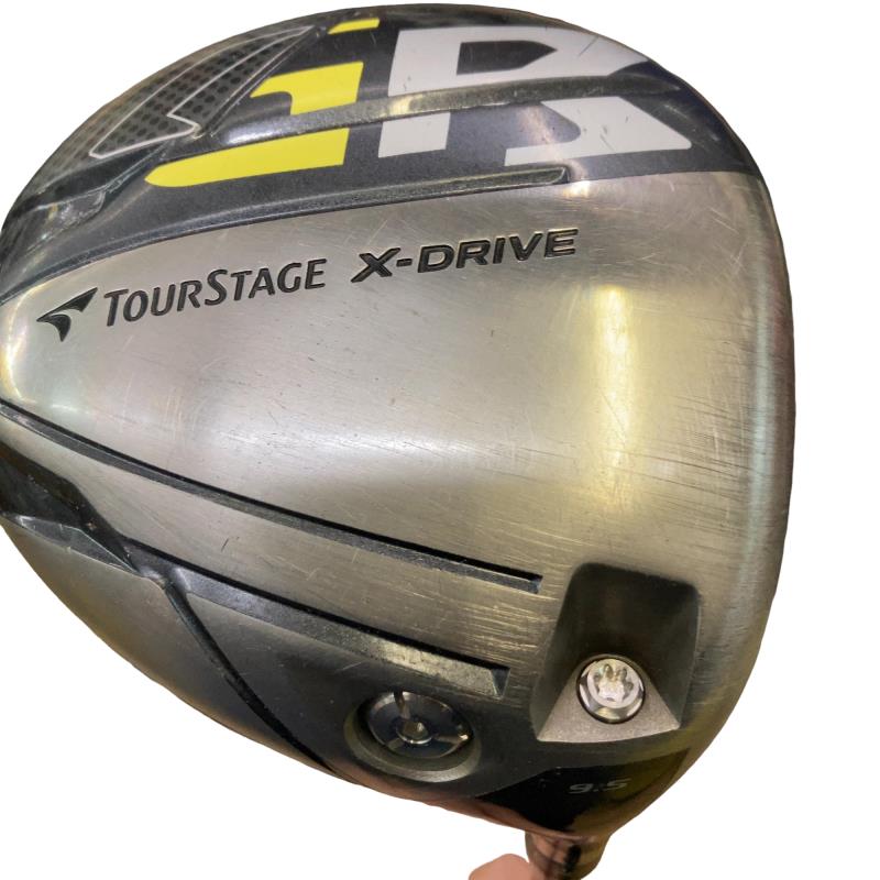 【中古】 ブリヂストン TOURSTAGE X-DRIVE GR(2014) 9.5° ドライバー DR Tour AD B14-03w (フレックスS) メンズ 男性用 右利き 右用 Cランク ゴルフクラブ