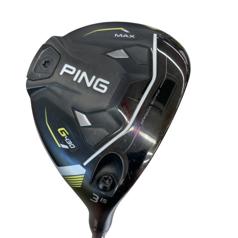 【中古】 ピン G430 MAX 3W フェアウェイウッド FW PING TOUR 2.0 BLACK 75(FW) (フレックスS) メンズ 男性用 右利き 右用 Cランク ゴルフクラブ