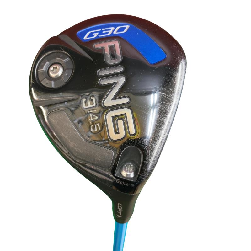 【中古】 ピン G30 3W フェアウェイウッド FW 純正特注シャフト (フレックスS) メンズ 男性用 右利き 右用 Cランク ゴルフクラブ