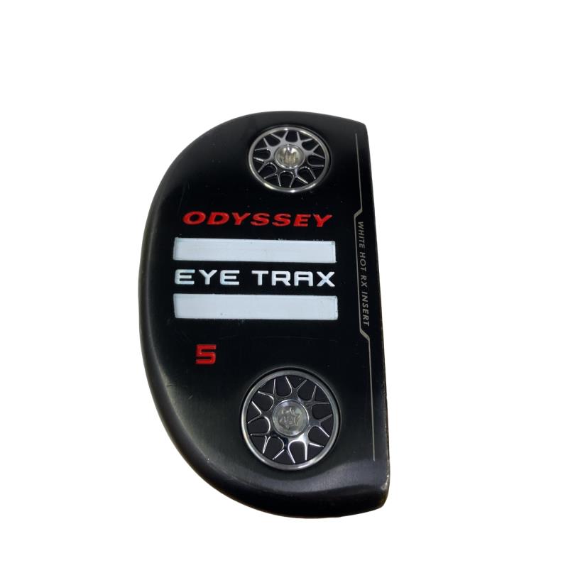 【中古】 オデッセイ EYE TRAX #5 33in パター PT スチール写真 (フレックス余分の物) メンズ 成人男性用 右利き 右用 C序列付ける ゴルフ野球クラブ