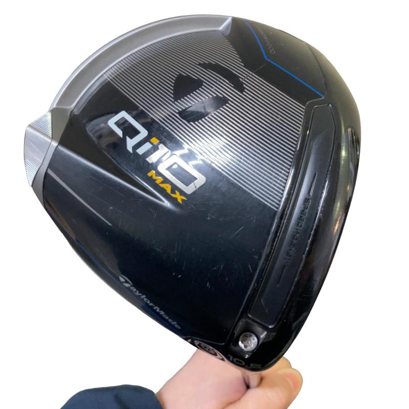 【中古】 テーラーメイド Qi10 MAX 10.5&deg; ドライバー DR Diamana BLUE TM50(Qi10 DR) (フレックスS) メンズ 男性用 右利き 右用 Cランク ゴルフクラブ｜ゴルフパートナー 中古クラブ店