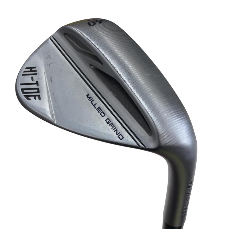 【中古】 テーラーメイド Taylor Made MILLED GRIND HI-TOE(2022) クローム 60°/13° ウェッジ WG NS PRO MODUS3 TOUR115 (フレックスS) メンズ 男性用 右利き 右用 Dランク ゴルフクラブ