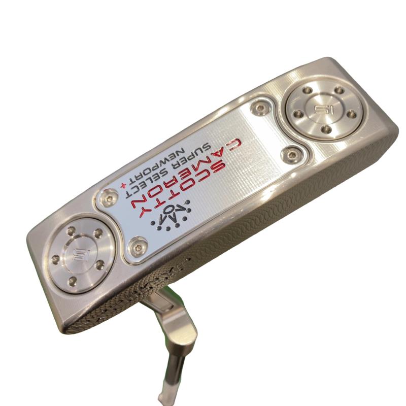 【中古】 タイトリスト SCOTTY CAMERON SUPER SELECT NEWPORT PLUS 34インチ パター PT スチール (フレックスその他) メンズ 男性用 右利き 右用 Bランク ゴルフクラブ