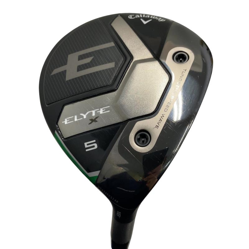 【中古】 キャロウェイ ELYTE X 5W フェアウェイウッド FW VENTUS GREEN 50 for CW(ELYTE FW) (フレックスS) メンズ 男性用 右利き 右用 Cランク ゴルフクラブ
