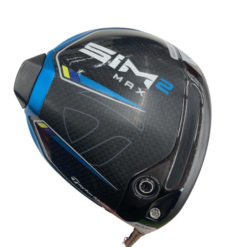 【中古】 テーラーメイド SIM2 MAX 10.5° ドライバー DR TENSEI BLUE TM50(SIM2 DR) (フレックスS) メンズ 男性用 右利き 右用 Cランク ゴルフクラブ