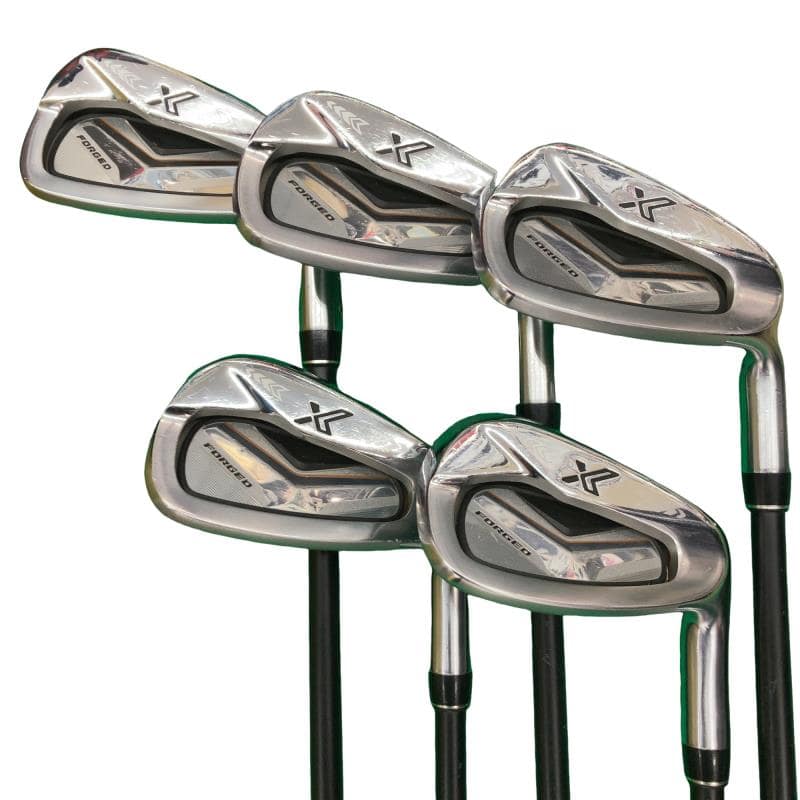 【中古】 ダンロップ XXIO(2020) eks 5S アイアン仕掛ける IR Miyazaki AX-1(IR) (フレックスS) メンズ 成人男性用 右利き 右用 D序列付ける ゴルフ野球クラブ