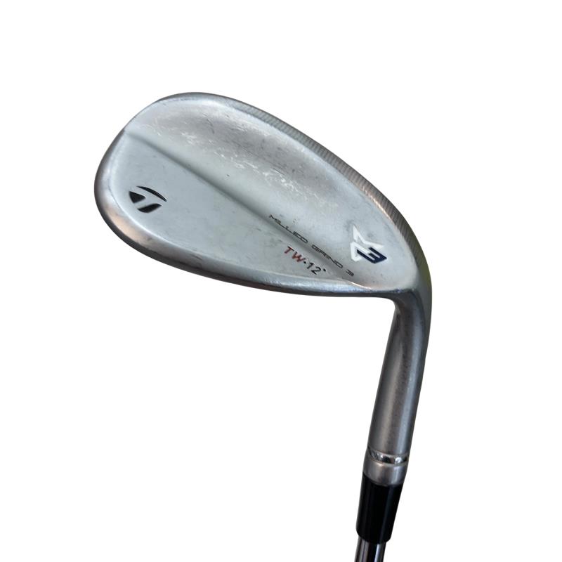 【中古】 仕立て屋御手伝いさん Taylor Made MILLED GRIND 3 TW 56°/12° USA ウェッジ WG Dynamic Gold TOUR ISSUE (フレックスS) メンズ 成人男性用 右利き 右用 D序列付ける ゴルフ野球クラブ