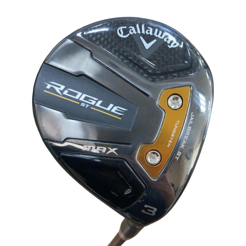【中古】 キャロウェイ ROGUE ST MAX 3W フェアウェイウッド FW VENTUS 5 for CW(ROGUE ST FW) (フレックスSR) メンズ 男性用 右利き 右用 Cランク ゴルフクラブ