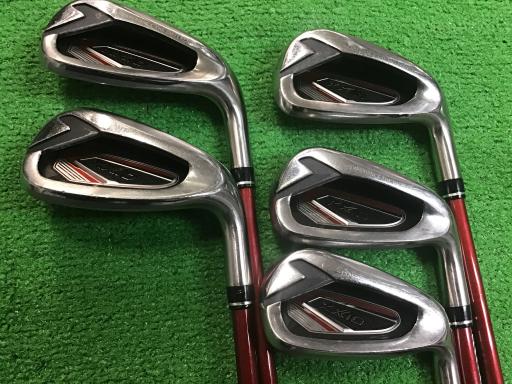 【中古】 ダンロップ XXIO(2022) 5S(レッド) アイアンセット IR XXIO MP1200(IR) レッド (フレックスR) メンズ 男性用 右利き 右用 Cランク ゴルフクラブ
