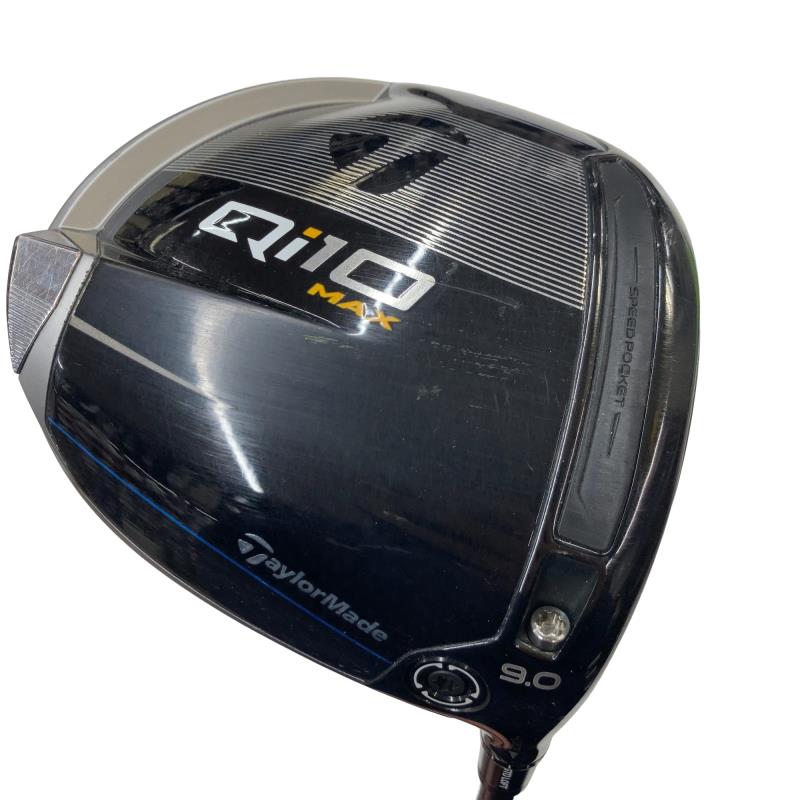 【中古】 テーラーメイド Qi10 MAX 9° ドライバー DR Diamana BLUE TM50(Qi10 DR) (フレックスS) メンズ 男性用 右利き 右用 Cランク ゴルフクラブ