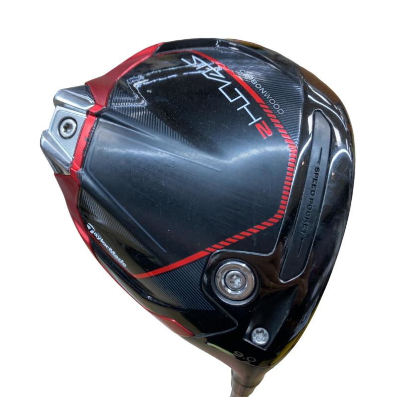 【中古】 テーラーメイド STEALTH2 9&deg; ドライバー DR 純正特注シャフト (フレックスS) メンズ 男性用 右利き 右用 Cランク ゴルフクラブ｜ゴルフパートナー 中古クラブ店