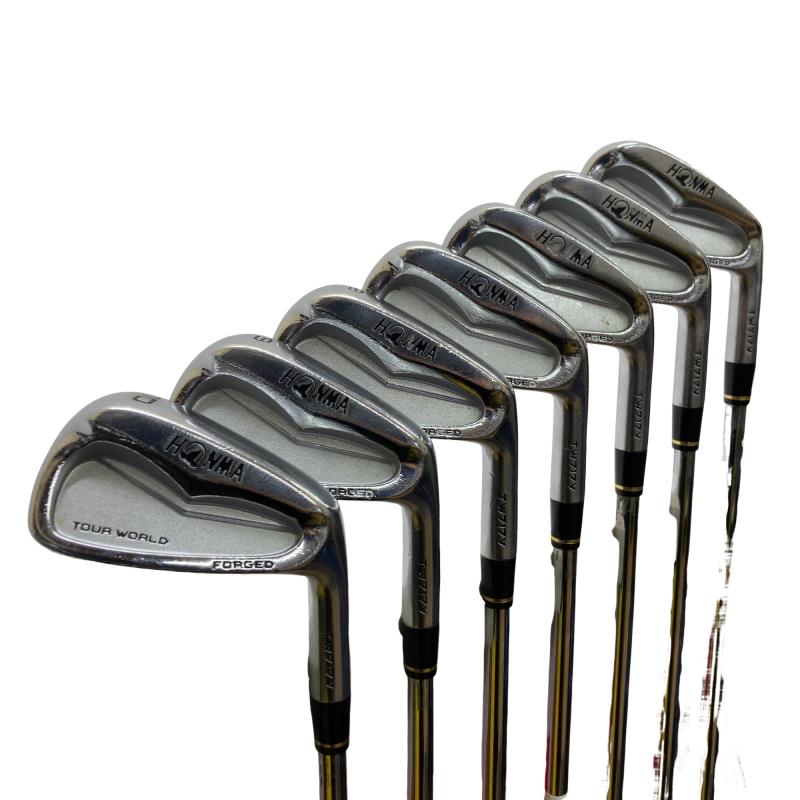【中古】 本間ゴルフ TOUR WORLD TW717V FORGED 6S アイアン書き割り IR リシャフト (フレックス余分の物) メンズ 成人男性用 右利き 右用 C序列付ける ゴルフ野球クラブ