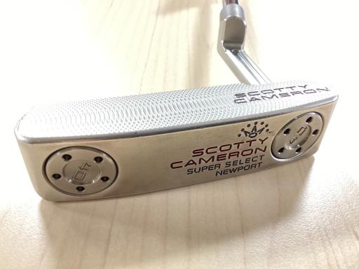【中古】 タイトリスト SCOTTY CAMERON SUPER SELECT NEWPORT 33インチ パター PT スチール (フレックスその他) メンズ 男性用 右利き 右用 Cランク ゴルフクラブ