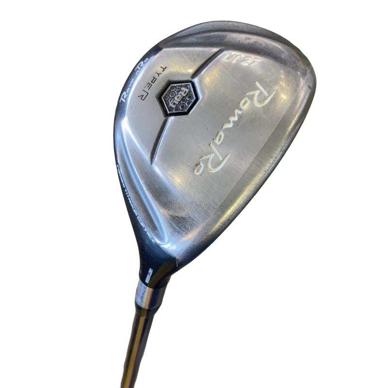 【中古】 RomaRo RomaRo Ray TYPE R シルバー U27 ユーティリティ UT 純正特注シャフト (フレックスSR) メンズ 男性用 右利き 右用 Cランク ゴルフクラブ|ゴルフパートナー 中古クラブ店