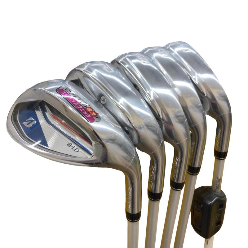 【中古】 ブリヂストン BRIDGESTONE B-LD(2024) 5S レディース アイアンセット IR SPEEDER NX BS40LDi (フレックスL) レディース 女性用 右利き 右用 Nランク ゴルフクラブ