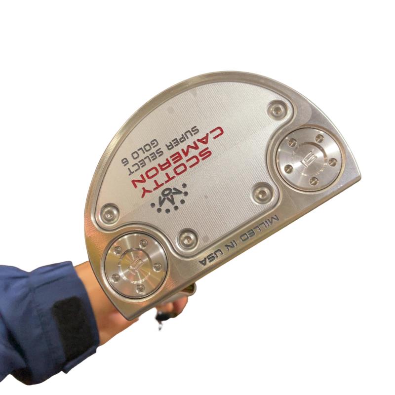 【中古】 タイトリスト SCOTTY CAMERON SUPER SELECT GOLO 6 34インチ パター PT スチール (フレックスその他) メンズ 男性用 右利き 右用 Aランク ゴルフクラブ