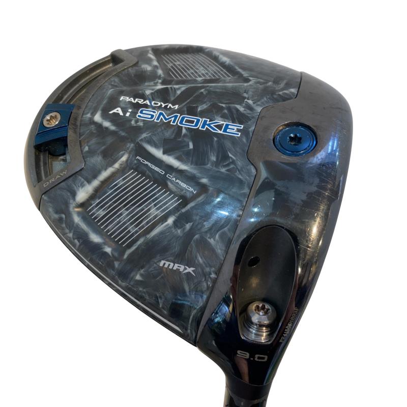 【中古】 キャロウェイ PARADYM Ai SMOKE MAX 9&deg; ドライバー DR TENSEI 50 for CW(Ai SMOKE DR) (フレックスS) メンズ 男性用 右利き 右用 Cランク ゴルフクラブ｜ゴルフパートナー 中古クラブ店