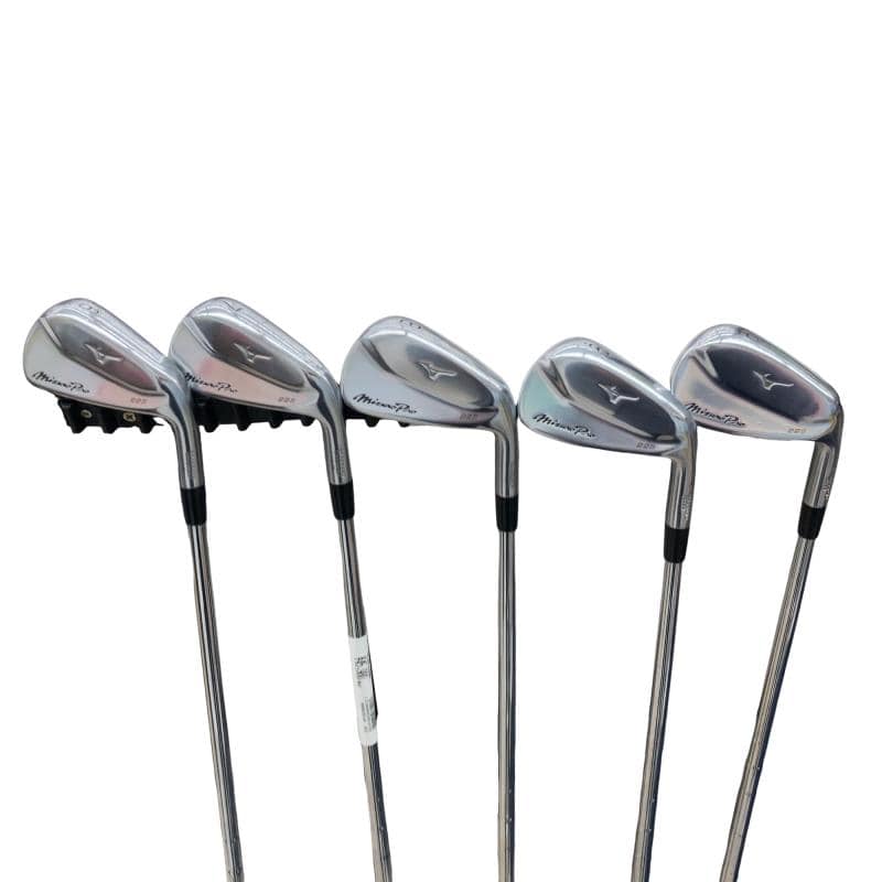 【中古】 ミズノ Mizuno Pro 225 6S アイアンセット IR 純正特注シャフト (フレックスS) メンズ 男性用 右利き 右用 Dランク ゴルフクラブ