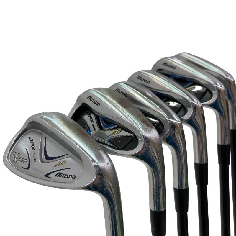 【中古】 ミズノ JPX 800 AD 6S アイアンセット IR JPX MI-100 (フレックスR) メンズ 男性用 右利き 右用 Dランク ゴルフクラブ