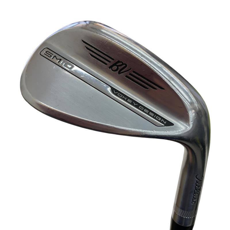 【中古】 タイトリスト VOKEY SPIN MILLED SM10 ツアークロム 56°/10°S ウェッジ WG Dynamic Gold (フレックスS) メンズ 男性用 右利き 右用 Cランク ゴルフクラブ