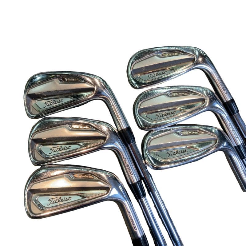 【中古】 タイトリスト Titleist T100 7S アイアン仕掛ける IR NS PRO MODUS3 TOUR105 (フレックスS) メンズ 成人男性用 右利き 右用 C価値づける ゴルフ野球クラブ