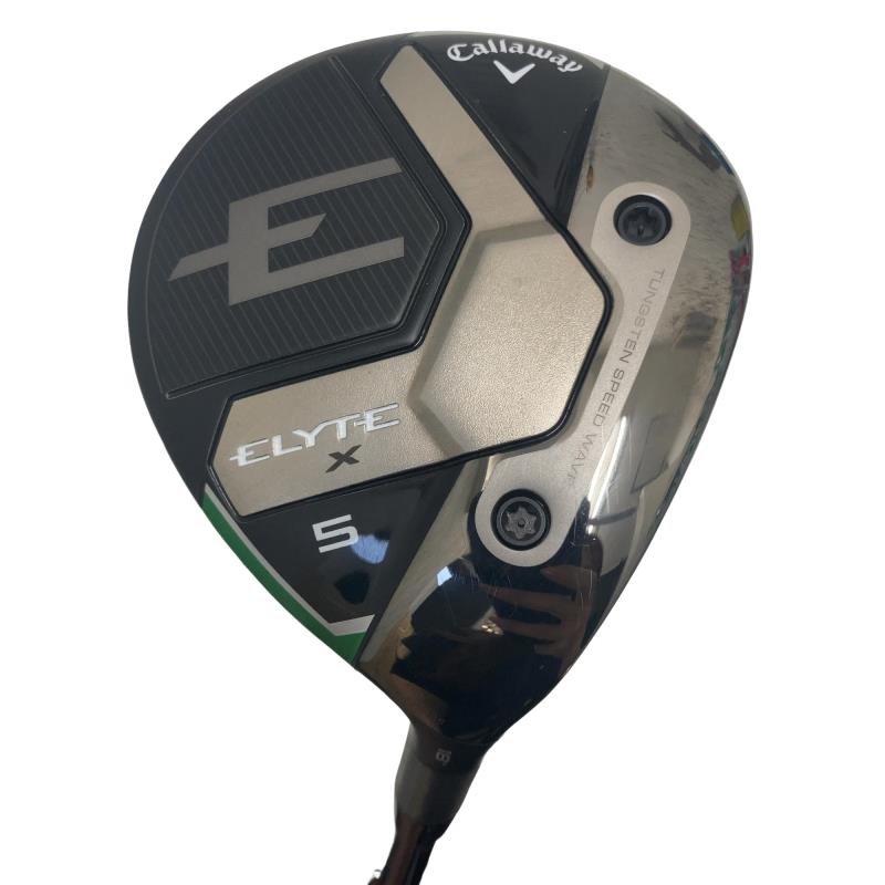 【中古】 キャロウェイ ELYTE X 5W フェアウェイウッド FW VENTUS GREEN 50 for CW(ELYTE FW) (フレックスSR) メンズ 成人男性用 右利き 右用 C序列付ける ゴルフ野球クラブ フェアウェイウッド-メンズクラブ-スポーツ・アウトドア