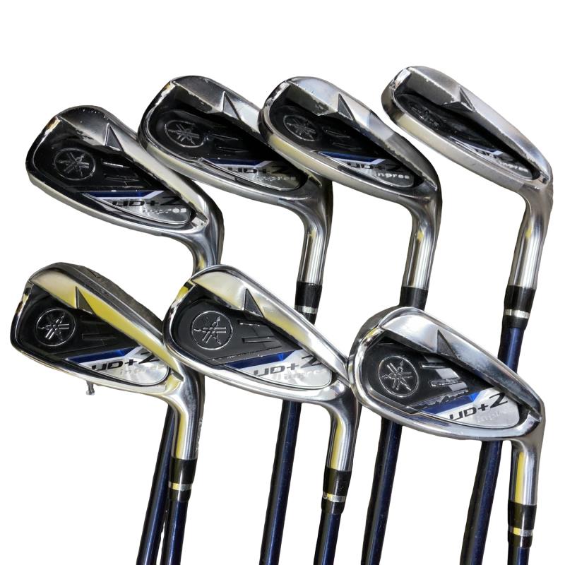 【中古】 ヤマハ inpres UD+2(2021) 9S アイアンセット IR AIR Speeder M421i (フレックスSR) メンズ 男性用 右利き 右用 Cランク ゴルフクラブ